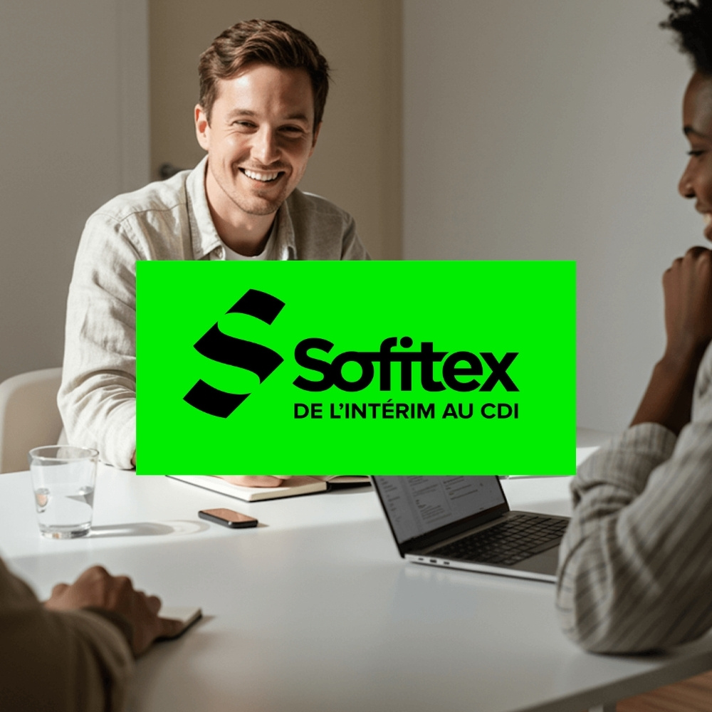 Candidat souriant lors d'un entretien d'embauche chez Sofitex